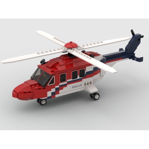 Queensland Rescue Service AW-139 Helicopter