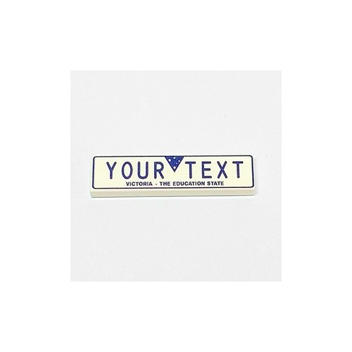 2x4 Custom Vic Licence plate