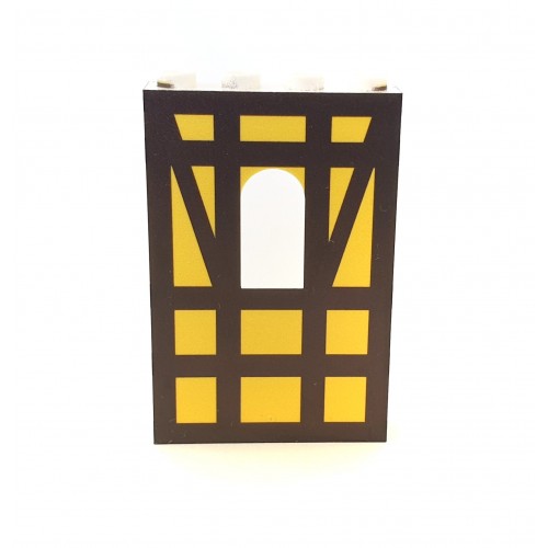 YELLOW Medieval Castle panel - custom printed