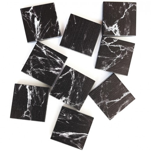 Black Marble 2x2 Tile