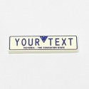 1x4 Custom Vic Licence plate